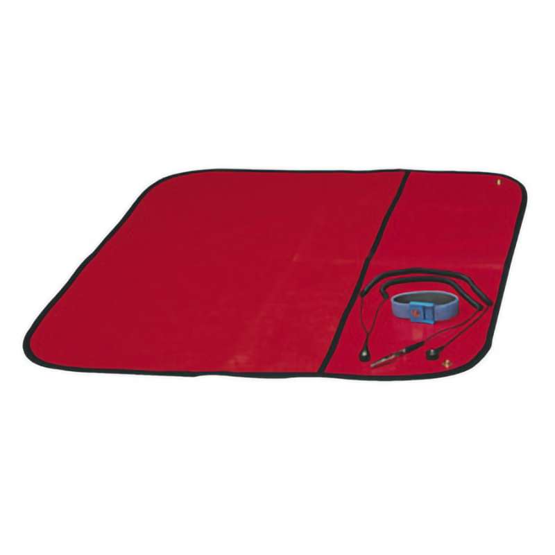 Field Service Static Dissipative Grounding Kit, 24 x 24